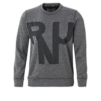 (WMNS) Under Armour Performance Print Long Sleeve Sweatshirt 'Grey Black' 1342888-003