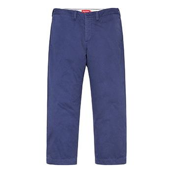 Supreme SS19 Arc Logo Chino Pant Light Navy SUP-SS19-518