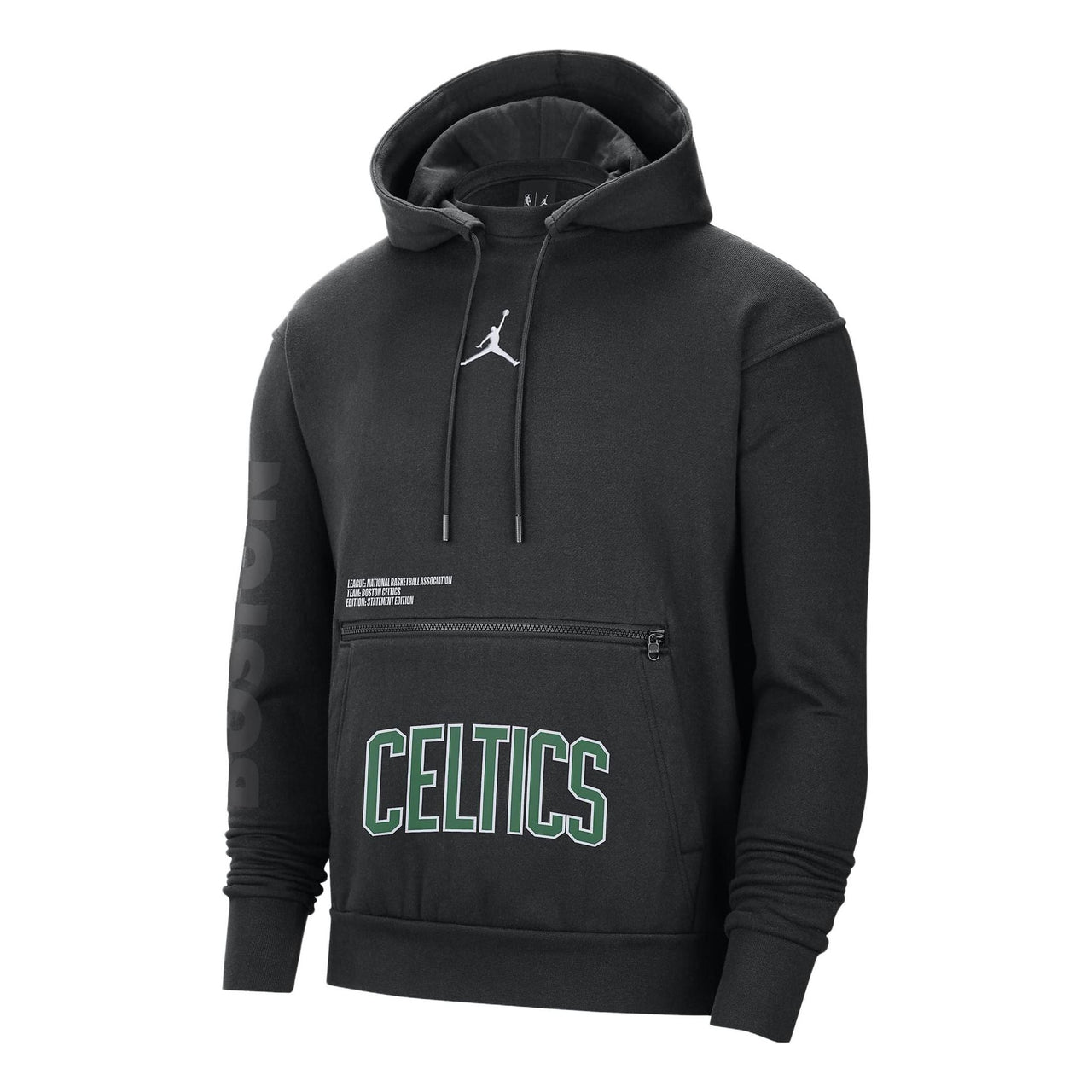 Air Jordan Boston Celtics Courtside Statement Edition Hoodie 'Black' DR6998-010