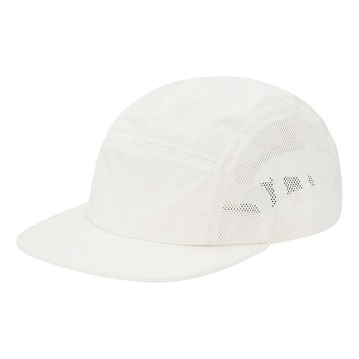 Supreme FW19 Week 1 Sup Mesh Camp Cap 'White' SUP-FW19-170