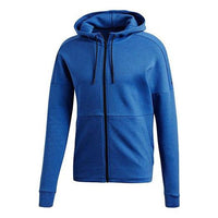 Men's adidas Sports Stylish Knit Blue Jacket CW0258