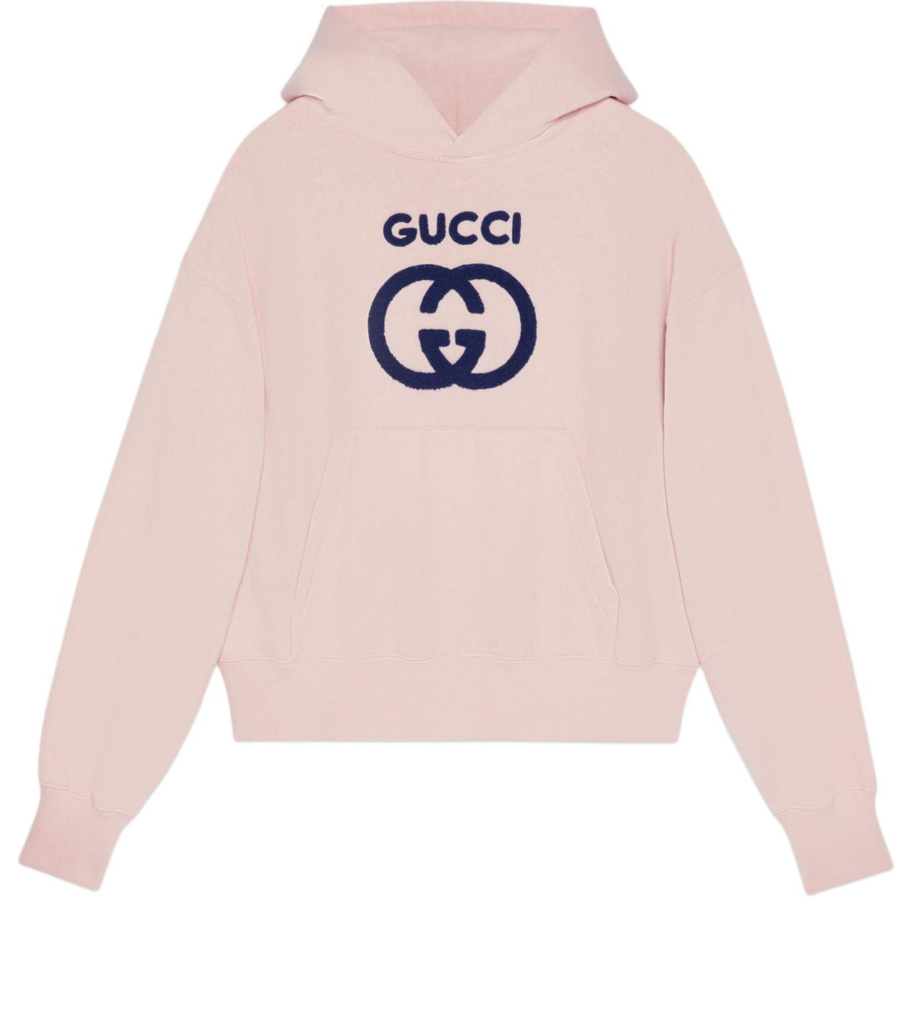 (WMNS) Gucci Cotton Jersey Sweatshirt With Embroidery 'Light Pink' 768122-XJF8S-5874