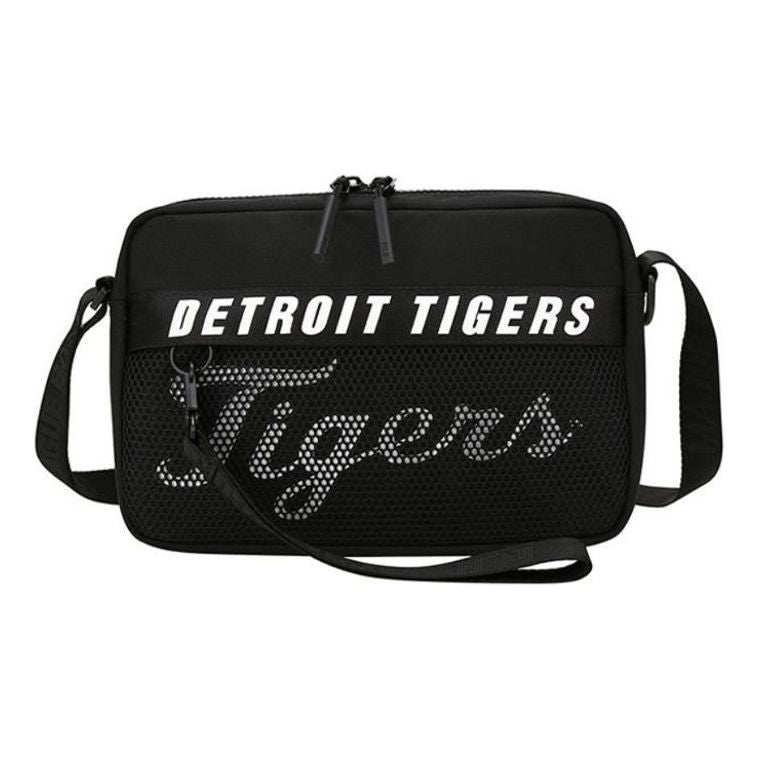 MLB ZEST Series NY Printing Alphabet Messenger Bag Black 32BGD1911-50L