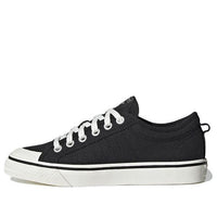 (WMNS) adidas Nizza Low 'Black White' GX2433