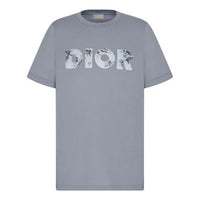 DIOR SS20 Daniel Arsham 3D-Printed Cotton For Men Grey 023J600E0589_C888