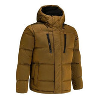Under Armour Sportstyle Metallic Fleece Down Jacket 'Tan' 1360622-707