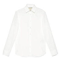 Men's Gucci SS21 Long Sleeves White Shirt 535172-21131-9000