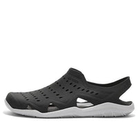 Crocs Swiftwater Wave Sandals 'Wave Black Pearl White' 203963-069