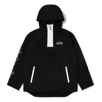 Men's Vans Athleisure Casual Sports Jacket Black VN0A4BPCBLK