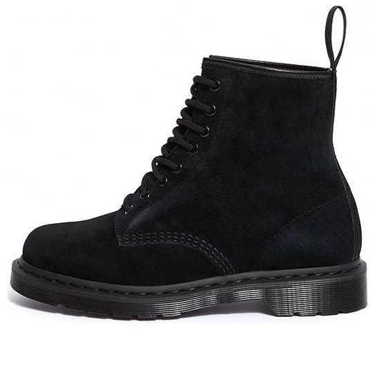 (WMNS) Dr. Martens 1460 Mono Suede 'Black' 25536001