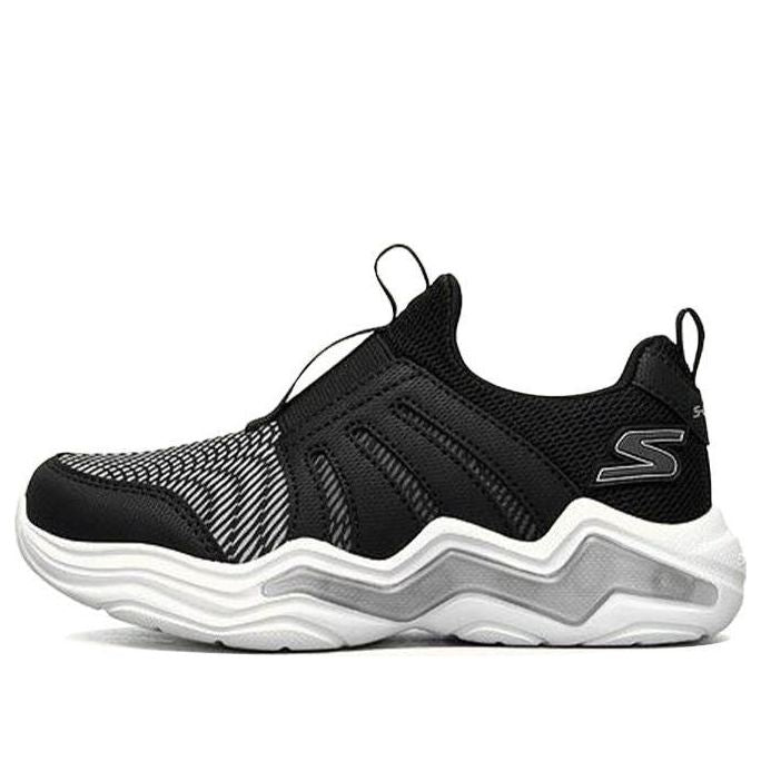 Skechers Lighted -KIDS Black 400127L-BKSL