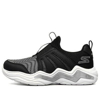 Skechers Lighted -KIDS Black 400127L-BKSL