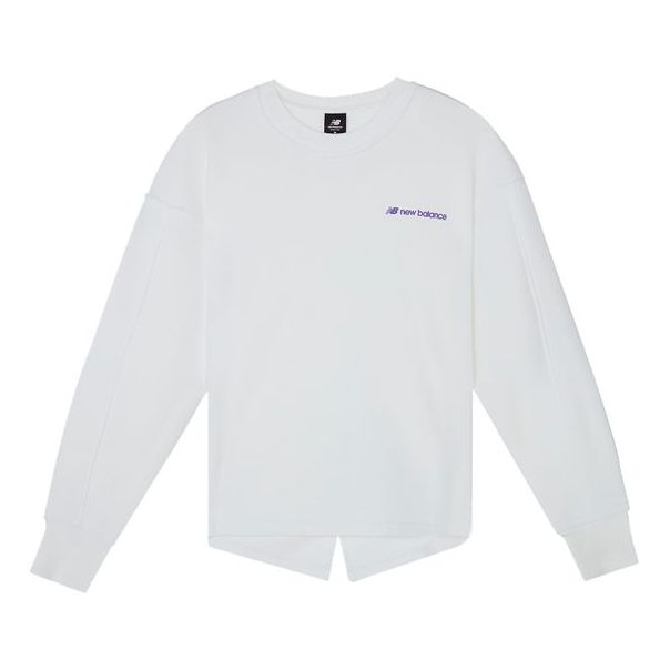 (WMNS) New Balance Solid Color Minimalistic White AWT03327-MUN
