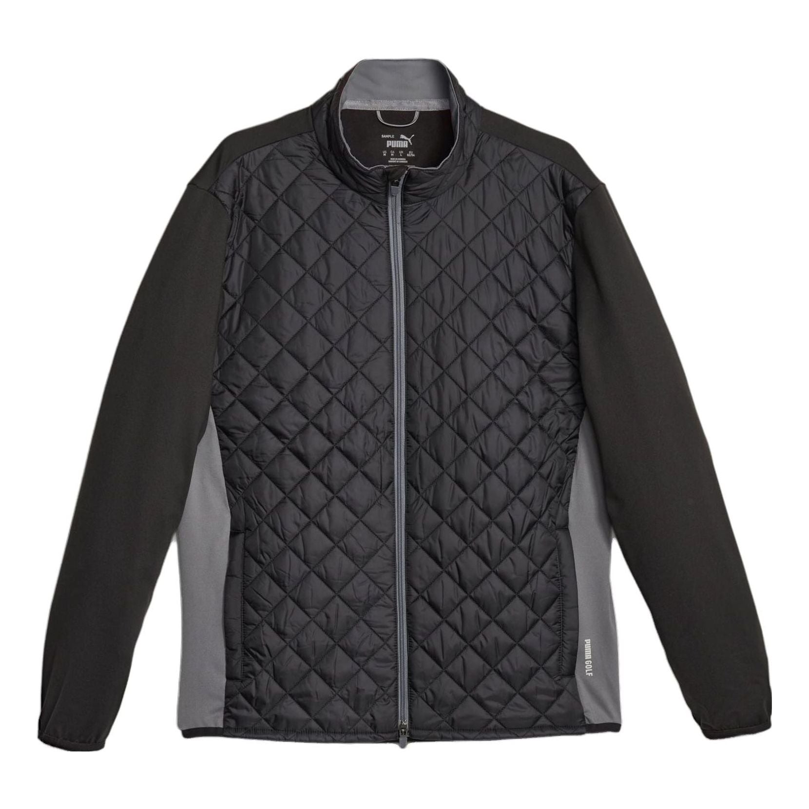 PUMA Men's Golf Frost Quilted Jacket 'Black' 621522-01