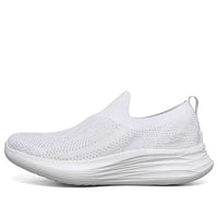 (WMNS) Skechers You Wave Slip-on Shoes White 132005-WHT