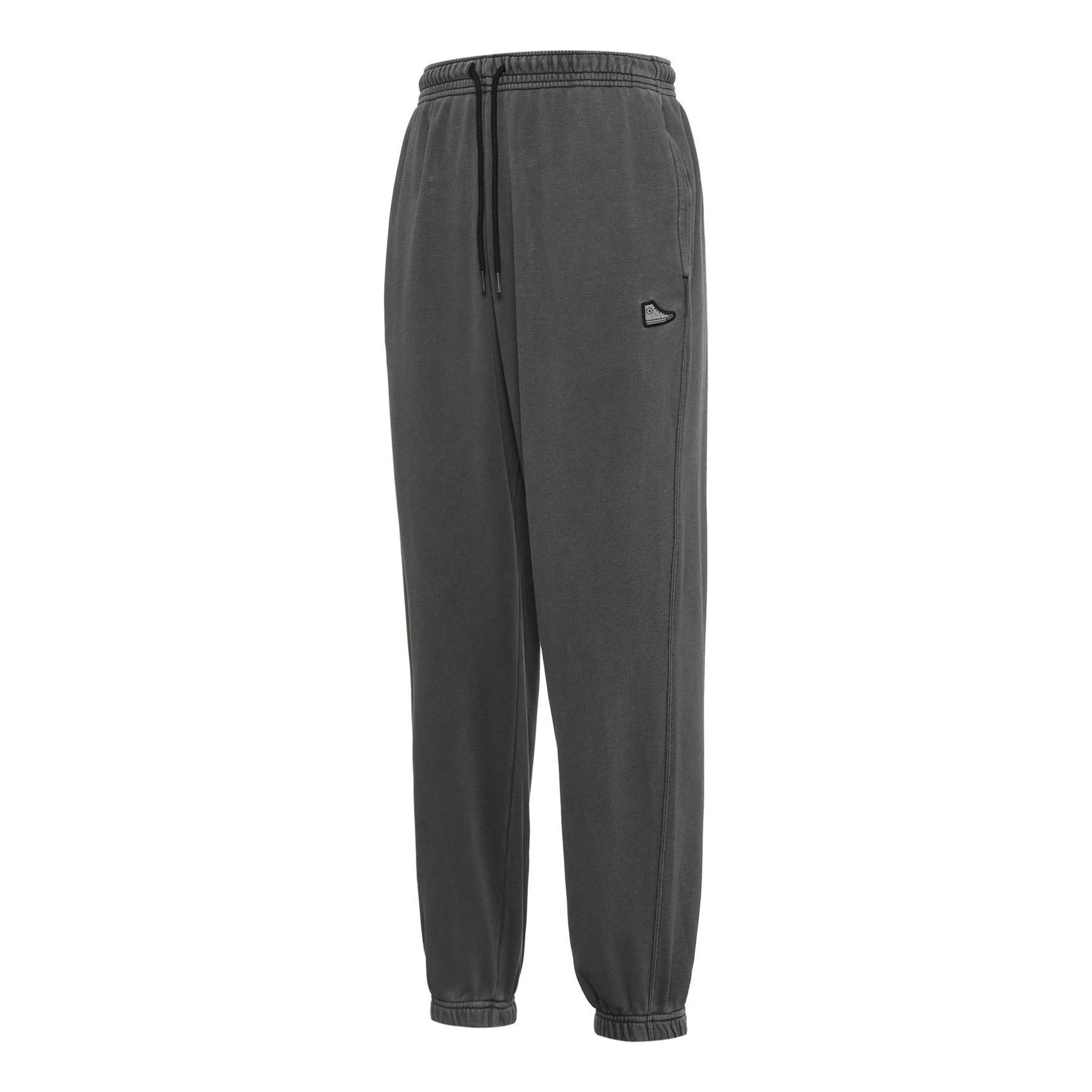 Converse Go-To Chuck Taylor Sneaker Patch Loose Fit Sweatpant Asia Sizing 'Grey' 10024024-A05