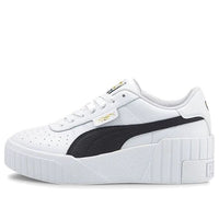 (WMNS) PUMA Cali Wedge 'White Black' 373438-05