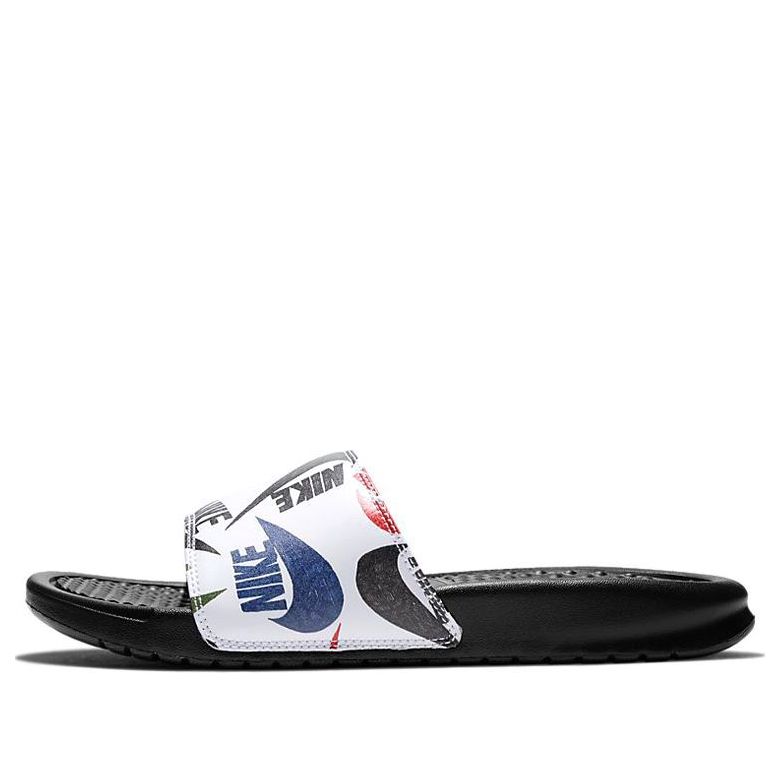 (WMNS) Nike Benassi JDI Floral Slide 'Swoosh Logo Print - Multicolor' 618919-034