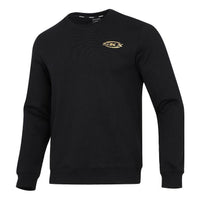 Skechers x SKX Logo Printed Crew Sweater 'Black Yellow' P122M011-0018