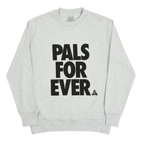 PALACE Pals Forever Round Neck Long Sleeves Unisex Gray P19CW005