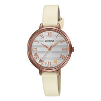 CASIO Quartz Movement Strap Stainless Steel Case Silver Dial Watch Analog LTP-E160RL-7A