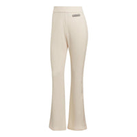 (WMNS) adidas Retro Luxury Flared Pants 'White' HL0054
