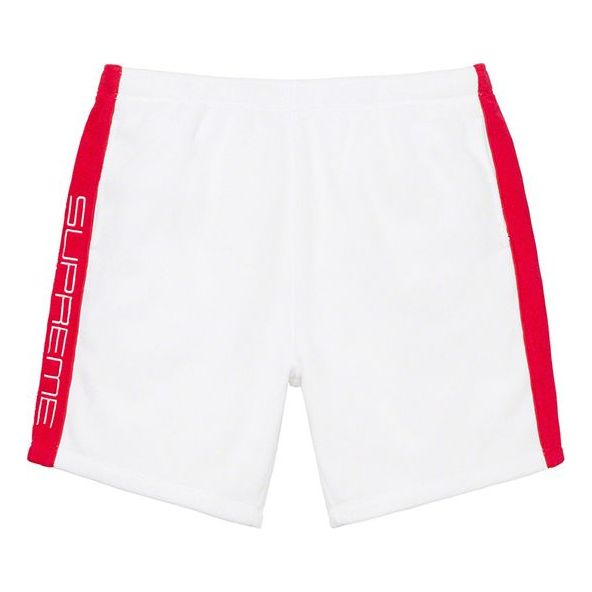 Supreme FW19 Week 10 Polartec Short White Logo SUP-FW19-926