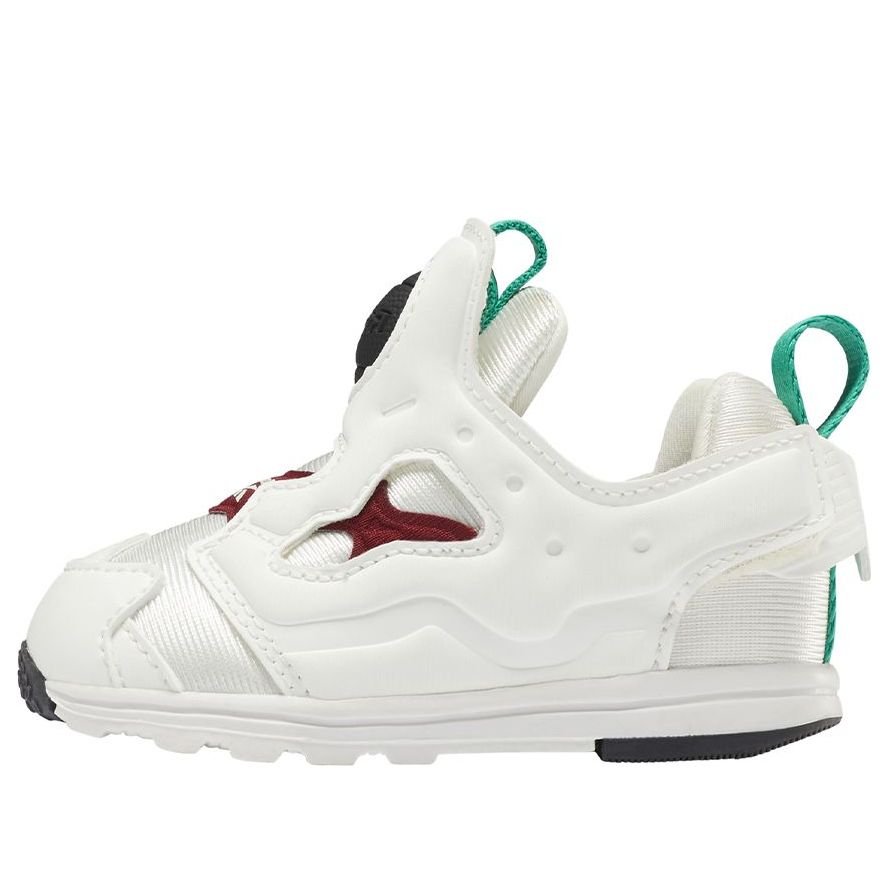 (TD) Reebok Versa Pump Fury Mu Running Shoes White/Green/Red FV7436