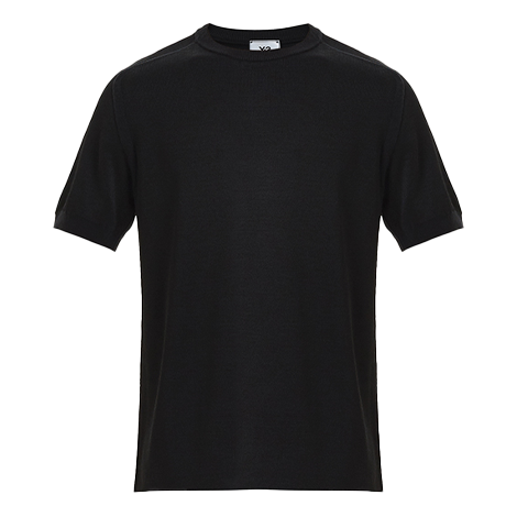 Men's Y-3 Back Large Logo Casual Black FN3382