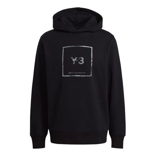 Y-3 SS21 Logo Printing Unisex Black GV6056