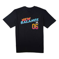 New Balance Men's New Balance NB Athleisure Casual Sports Round Neck Short Sleeve Version Black NEA23011-BK