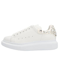 (WMNS) Alexander McQueen Larry Sneakers 'Crystal White' 733014WICYH9069
