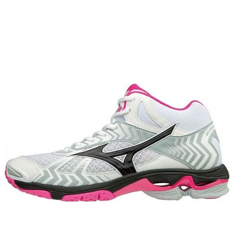 (WMNS) Mizuno Wave Bolt 7 Mid 'White Pink' V1GC186564