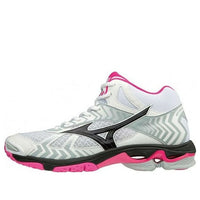 (WMNS) Mizuno Wave Bolt 7 Mid 'White Pink' V1GC186564