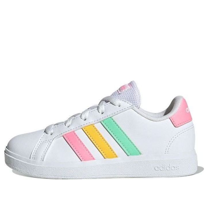 (GS) adidas Grand Court 2.0 'White Multi-Color' HP8910