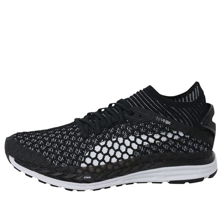 (WMNS) PUMA Speed Ignite Netfit Black/White 189938-05