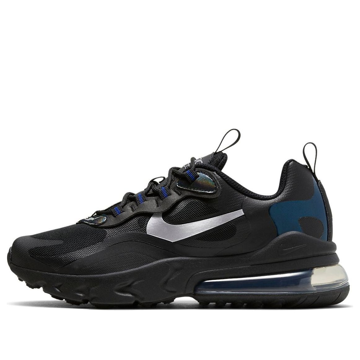 (GS) Nike Air Max 270 React 'Black Deep Royal' CZ4209-001