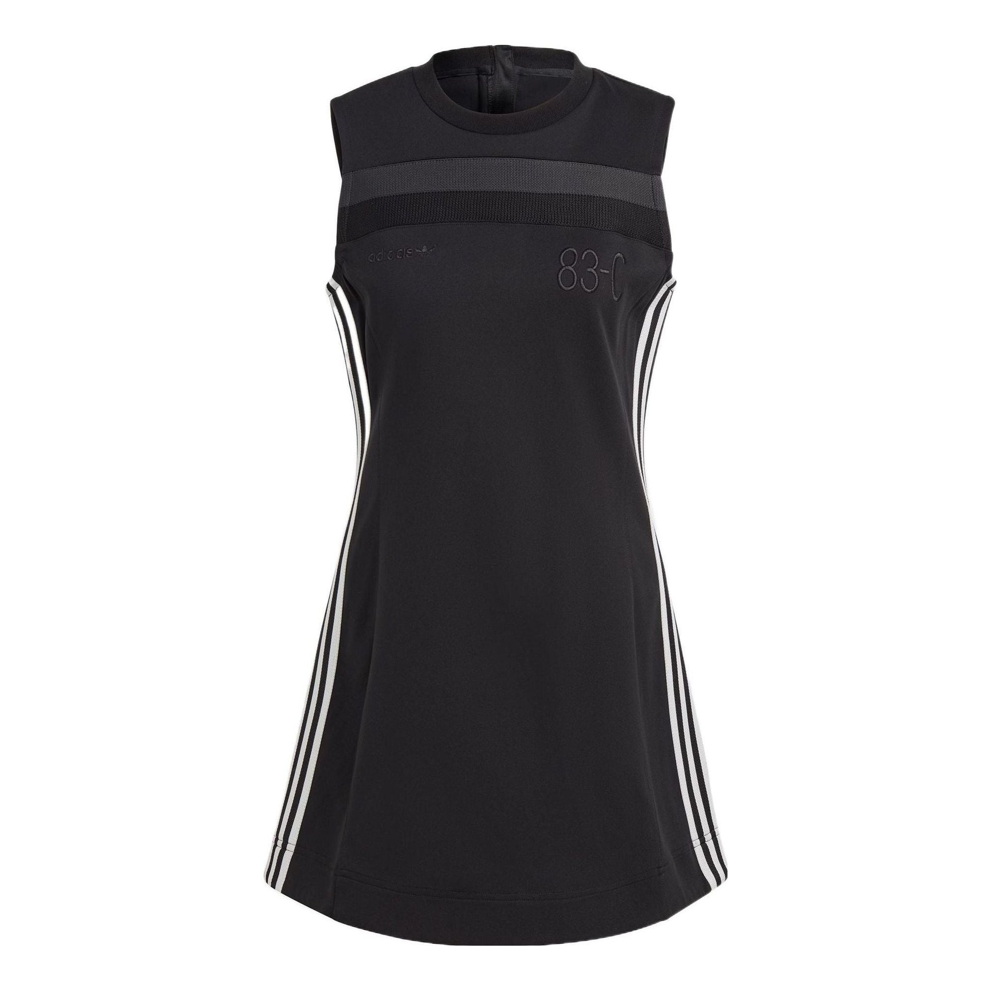 (WMNS) adidas Blue Version 83-C Dress Asia Sizing 'Black' HR3419
