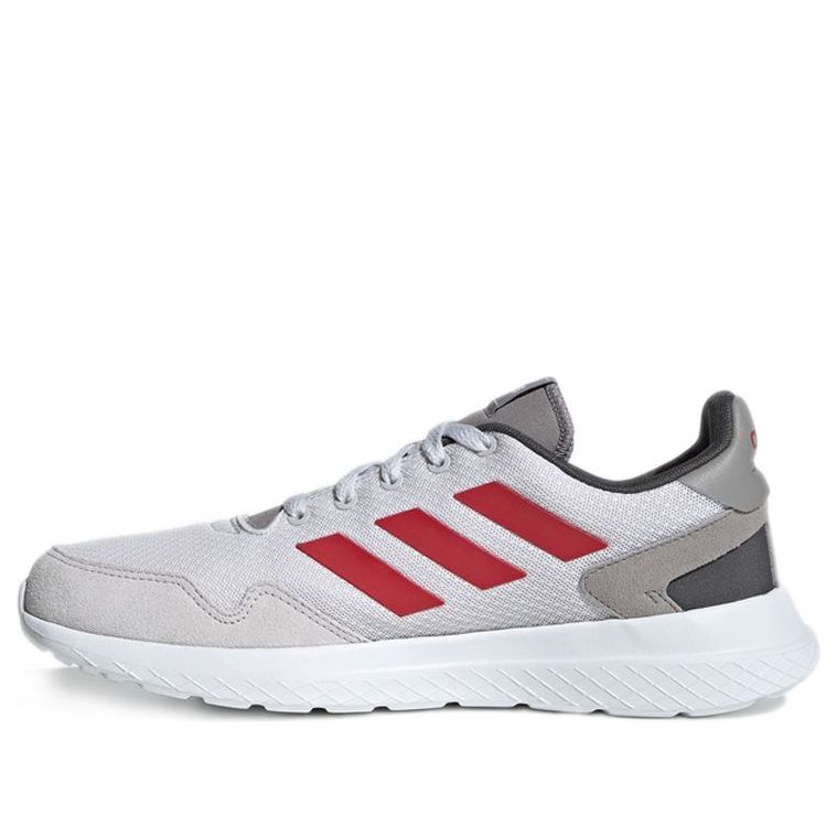 adidas neo Archivo Grey/White/Red EG3238