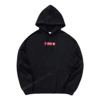 Li-Ning x Red Flag Crossover Sports Basketball Series Printing Sports Loose Hoodie 'Black' AWDND25-1