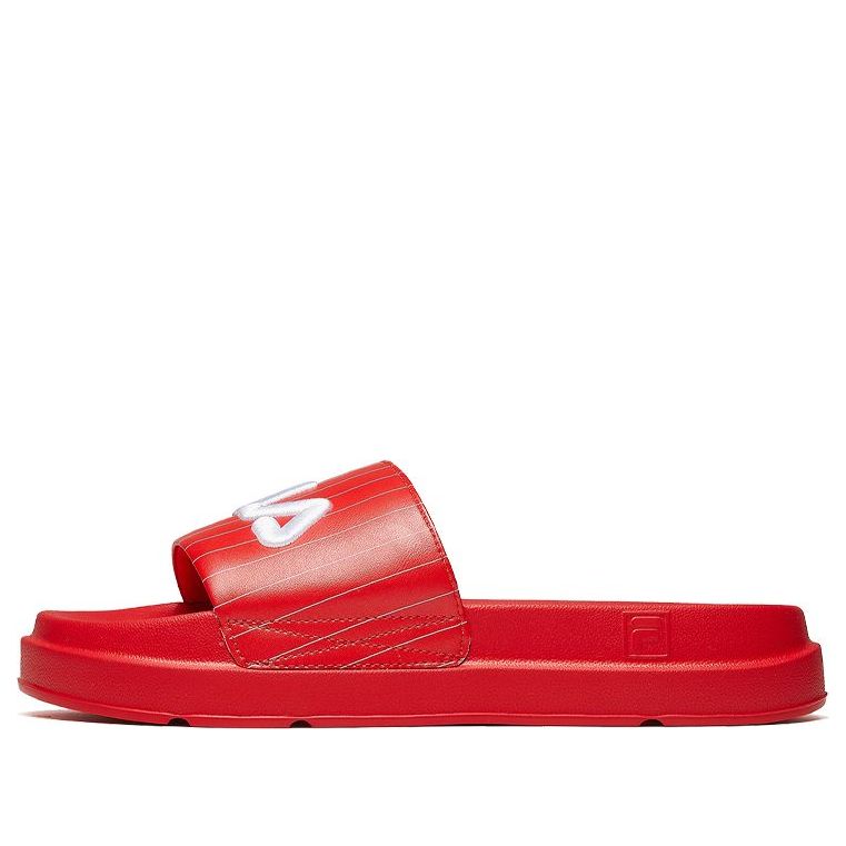 (WMNS) FILA Thick Sole Beach Large Red Slippers F12W024610FRD