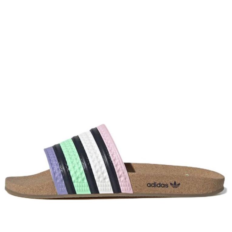 adidas Adilette Cork Slide 'Pulse Mint Legend Ink' GV7075
