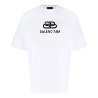 Balenciaga Interlocked BB Regular Fit T-shirt 'White' 578139TEV489044