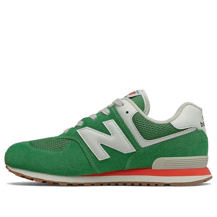 New Balance 574 Series K White/Green GC574HE2
