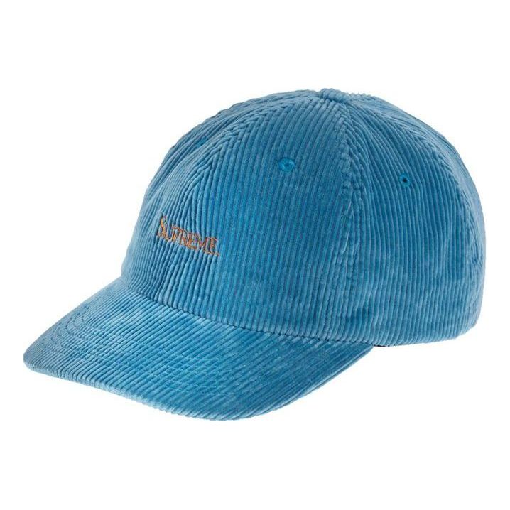 Supreme Corduroy 6-Panel 'Blue' SUP-SS20-156