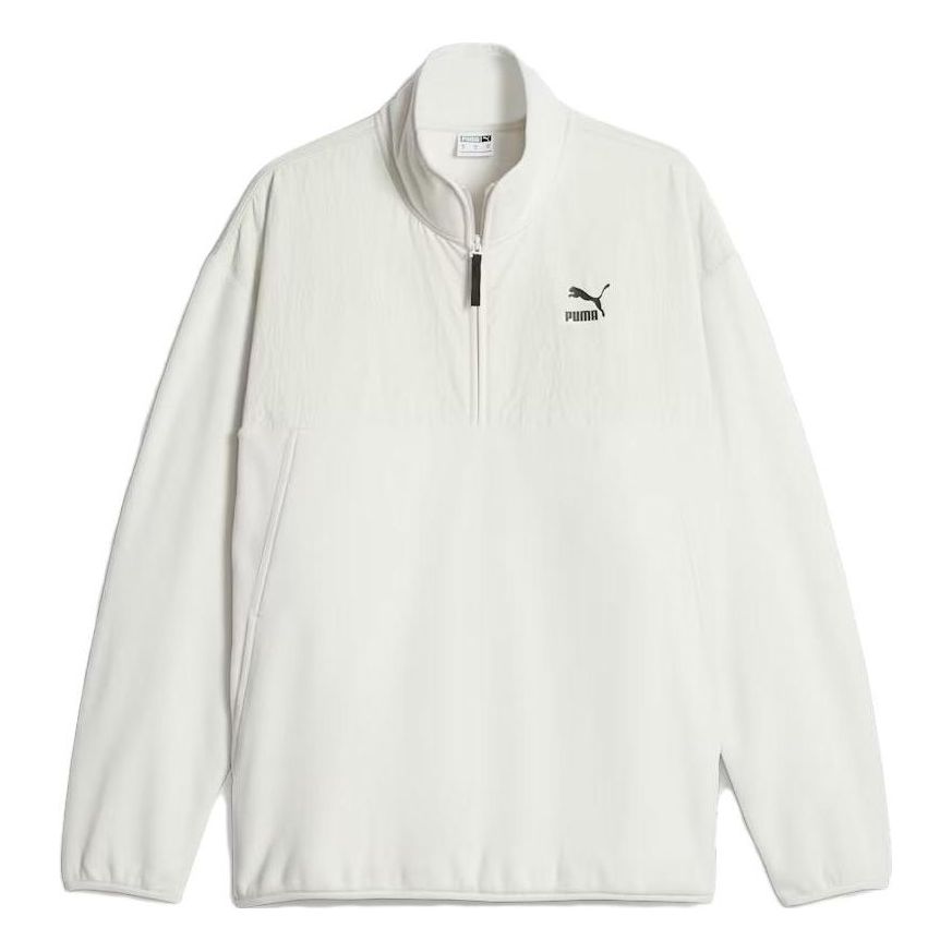 PUMA Classic Utility Half-Zip Jacket 'Sedate Grey' 621349-17