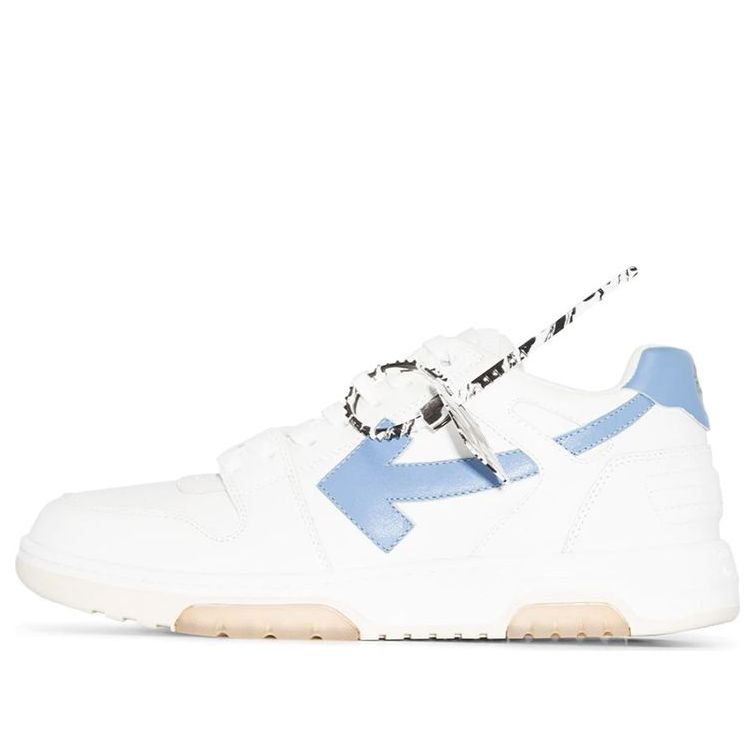 Off-White Out Of Office Low Shoes White/Blue OMIA189R21LEA0030140