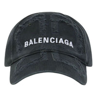 (WMNS) Balenciaga Laser Destroyed BB Cap 'Black White' 719282410B21077