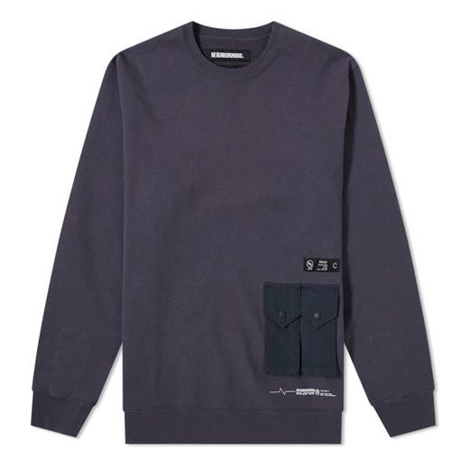 NEIGHBORHOOD Pocket Pullover Unisex Navy Blue 201FPNH-CSM10