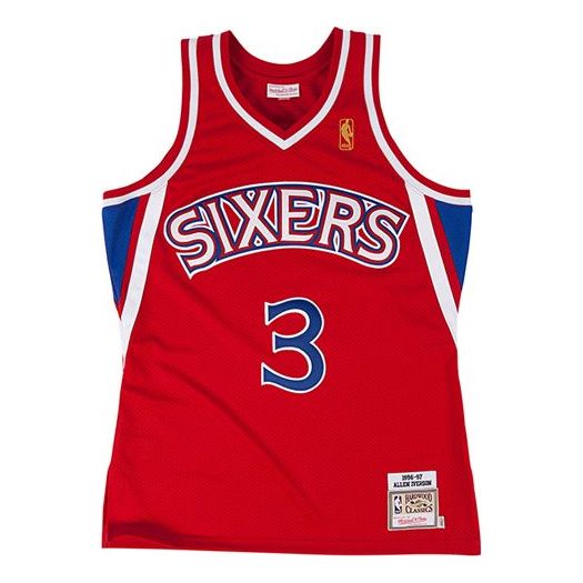 Mitchell & Ness NBA Allen Iverson 1996-97 Authentic Jersey Philadelphia 76ers 7226-3B1-96AIVER